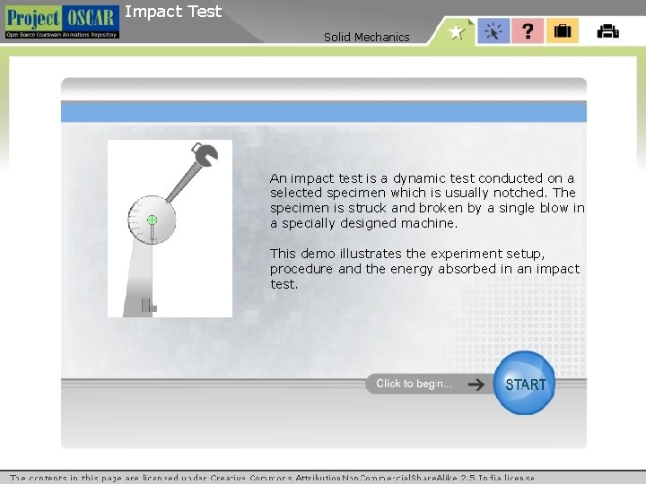 Impact Test Solid Mechanics An impact test is a dynamic test conducted on a