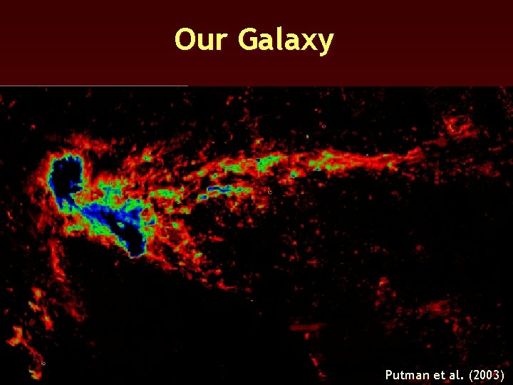 Our Galaxy Putman et al. (2003) 