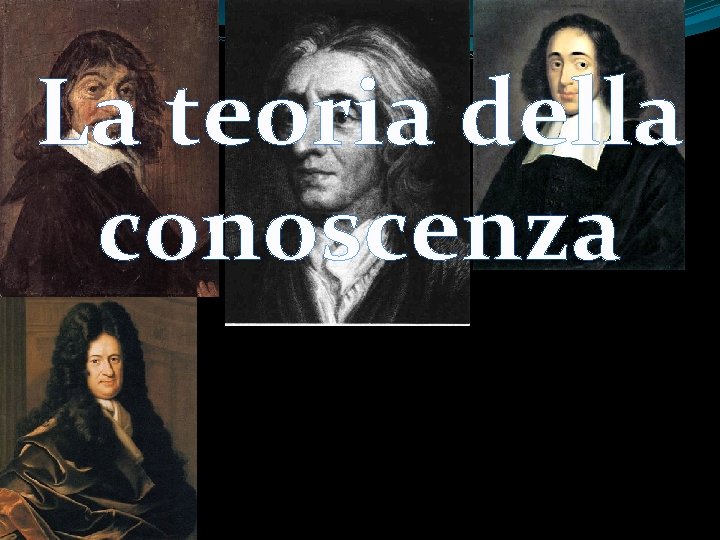 La teoria della conoscenza 