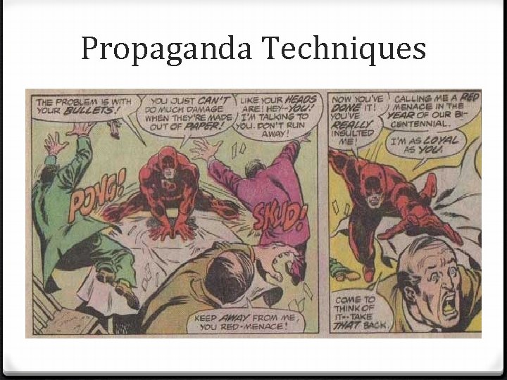 Propaganda Techniques 