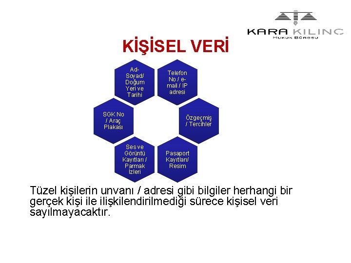  KİŞİSEL VERİ Ad- Soyad/ Doğum Yeri ve Tarihi SGK No / Araç Plakası