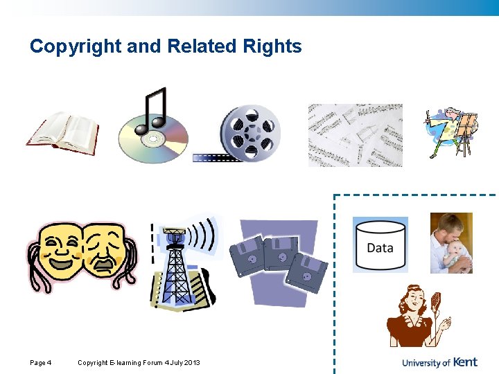 Copyright and Related Rights Page 4 Copyright E-learning Forum 4 July 2013 Copyright and Related Rights Page 4 Copyright E-learning Forum 4 July 2013