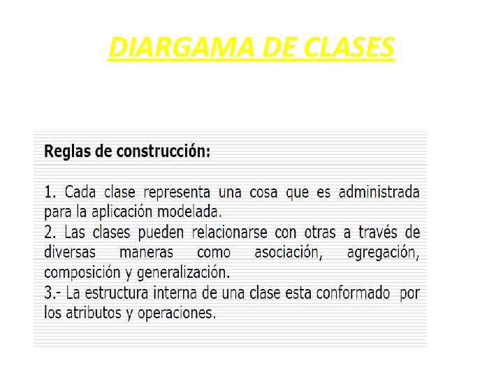 DIARGAMA DE CLASES 