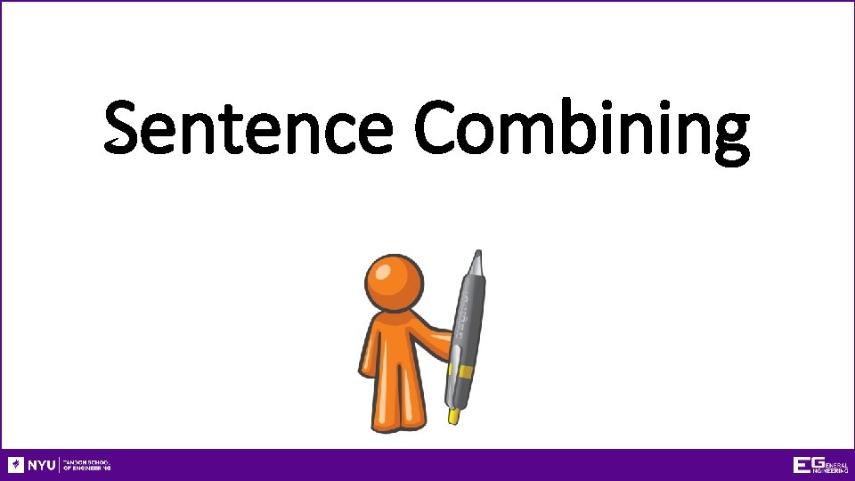 Sentence Combining 