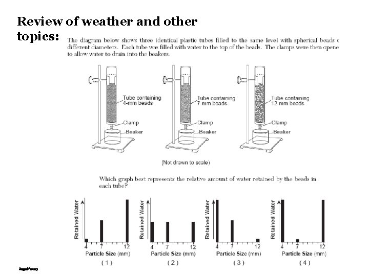 Review of weather and other topics: August “ 10 #27 
