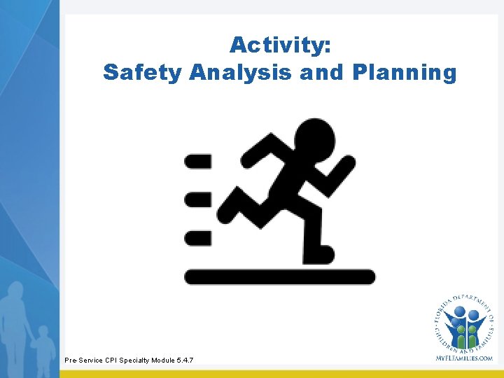 Activity: Safety Analysis and Planning Pre-Service CPI Specialty Module 5. 4. 7 