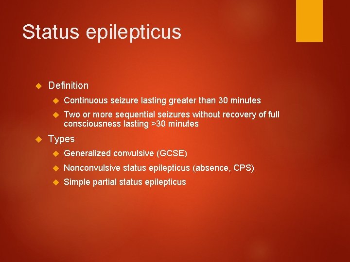 Epilepsy and Seizures What are seizures Definition of