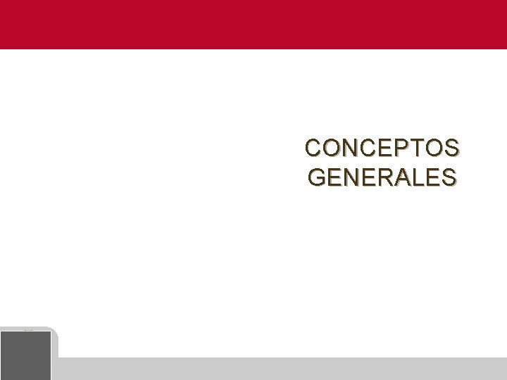 1 CONCEPTOS GENERALES 