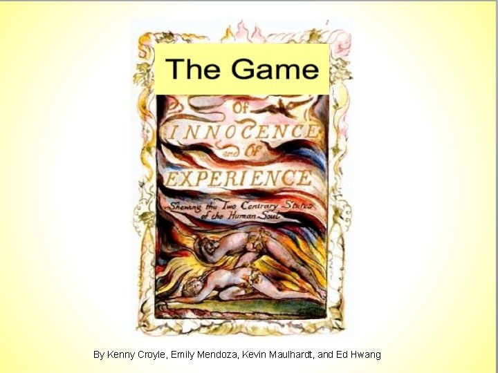 By Kenny Croyle, Emily Mendoza, Kevin Maulhardt, and Ed Hwang 