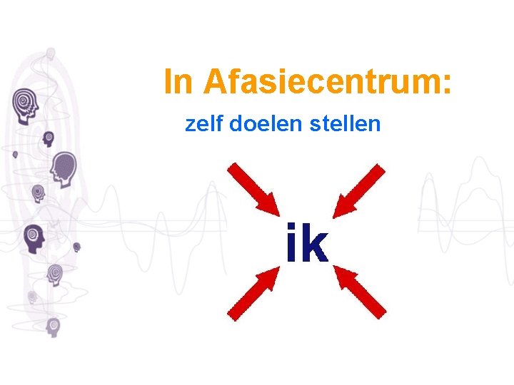 In Afasiecentrum: zelf doelen stellen 