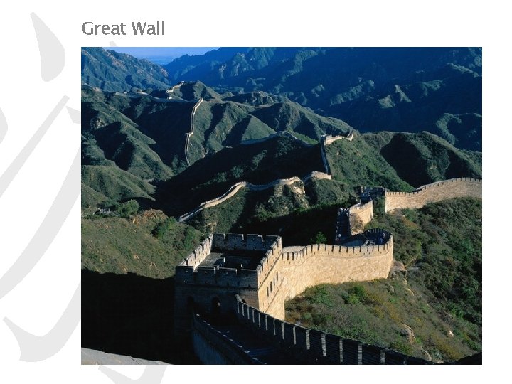游 Great Wall 　 