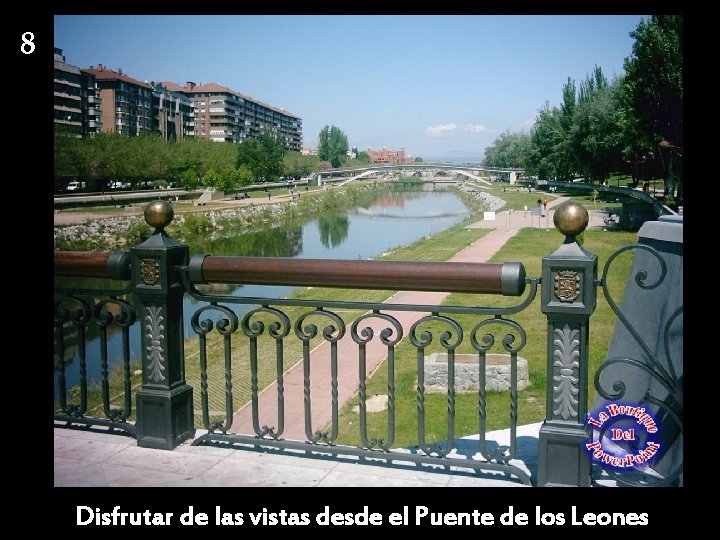 8 Disfrutar de las vistas desde el Puente de los Leones 8 Disfrutar de las vistas desde el Puente de los Leones
