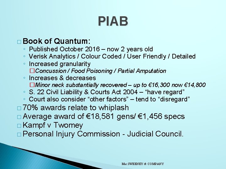 PIAB � Book of Quantum: ◦ Published October 2016 – now 2 years old
