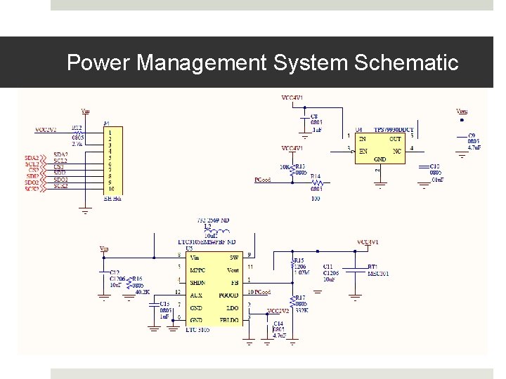 Power Management System Schematic 