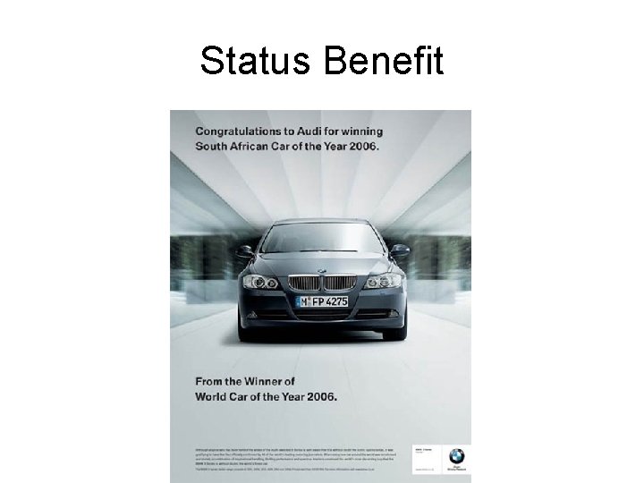 Status Benefit Status Benefit