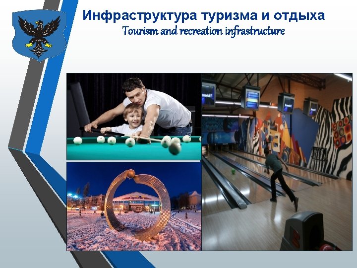 Инфраструктура туризма и отдыха Tourism and recreation infrastructure 