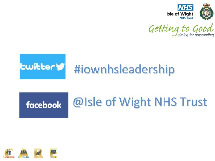 #iownhsleadership @Isle of Wight NHS Trust 