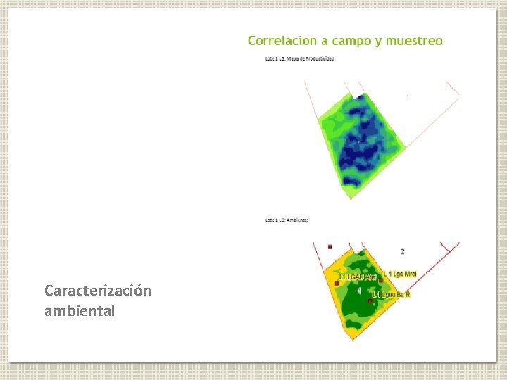 Caracterización ambiental 