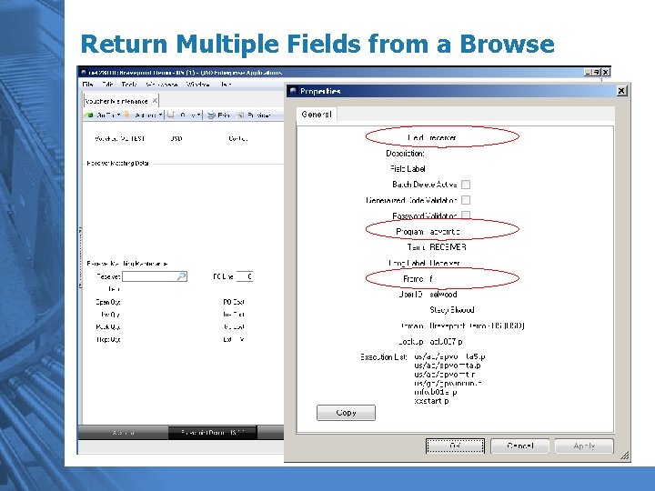 Return Multiple Fields from a Browse 