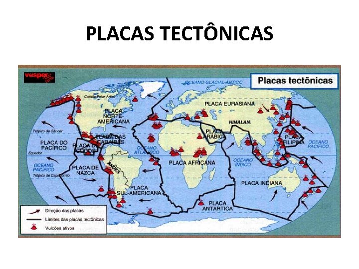 PLACAS TECTÔNICAS 