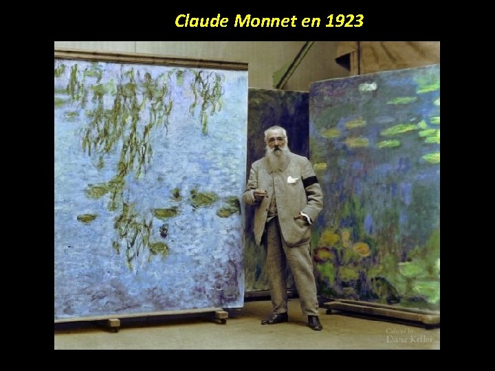 Claude Monnet en 1923 