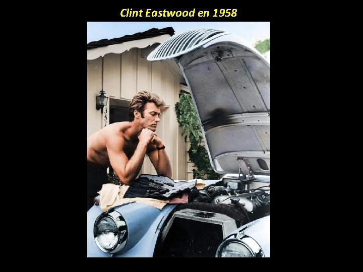 Clint Eastwood en 1958 