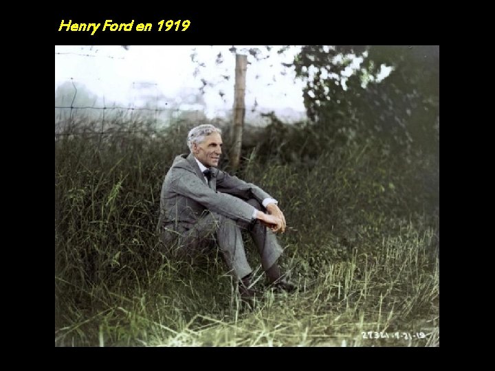 Henry Ford en 1919 