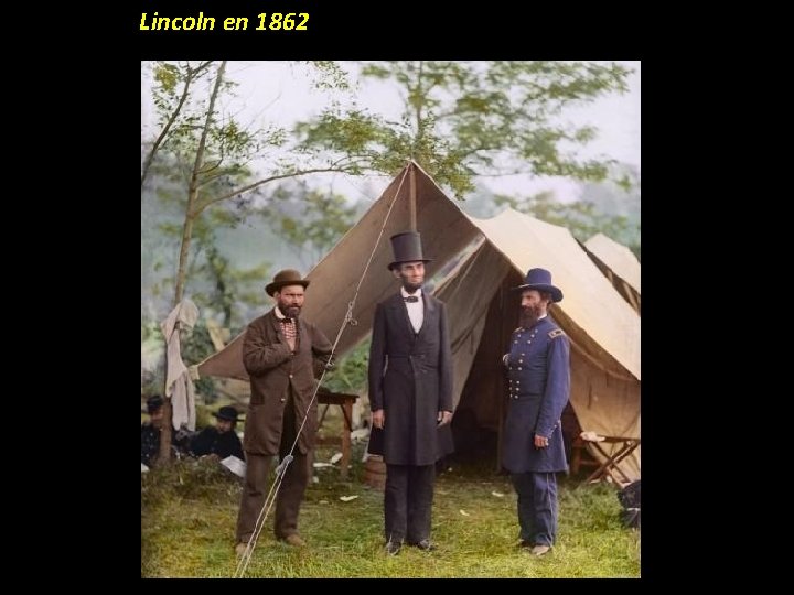Lincoln en 1862 