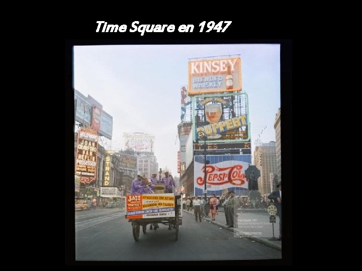Time Square en 1947 