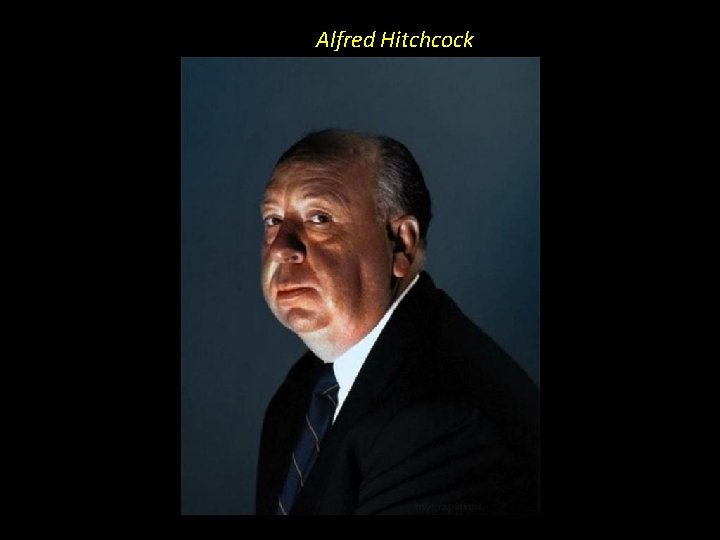 Alfred Hitchcock 