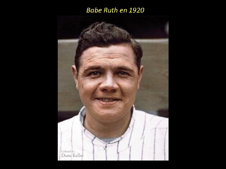 Babe Ruth en 1920 