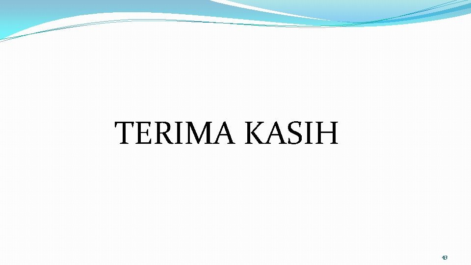 TERIMA KASIH 43 