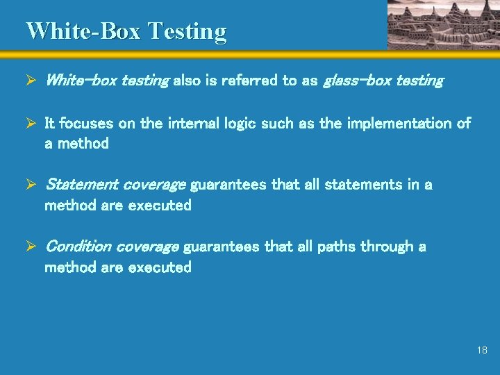Chapter 10 Software Engineering Presentation slides for Java