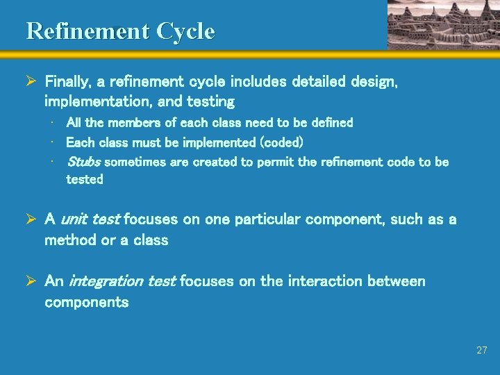 Chapter 10 Software Engineering Presentation slides for Java