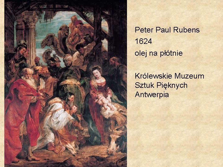 Peter Paul Rubens 1624 olej na płótnie Królewskie Muzeum Sztuk Pięknych Antwerpia 