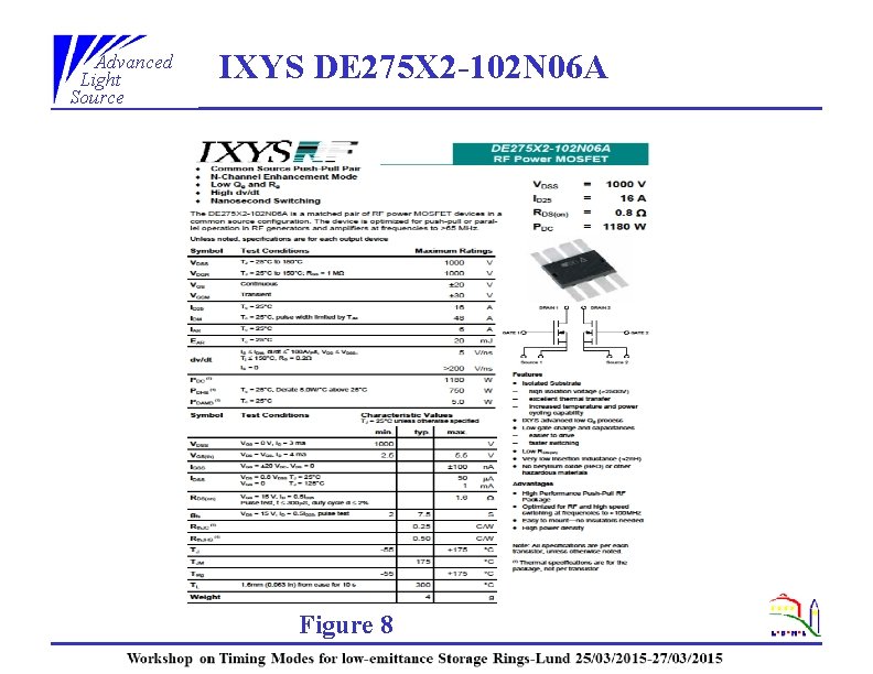 Advanced Light Source IXYS DE 275 X 2 -102 N 06 A Figure 8