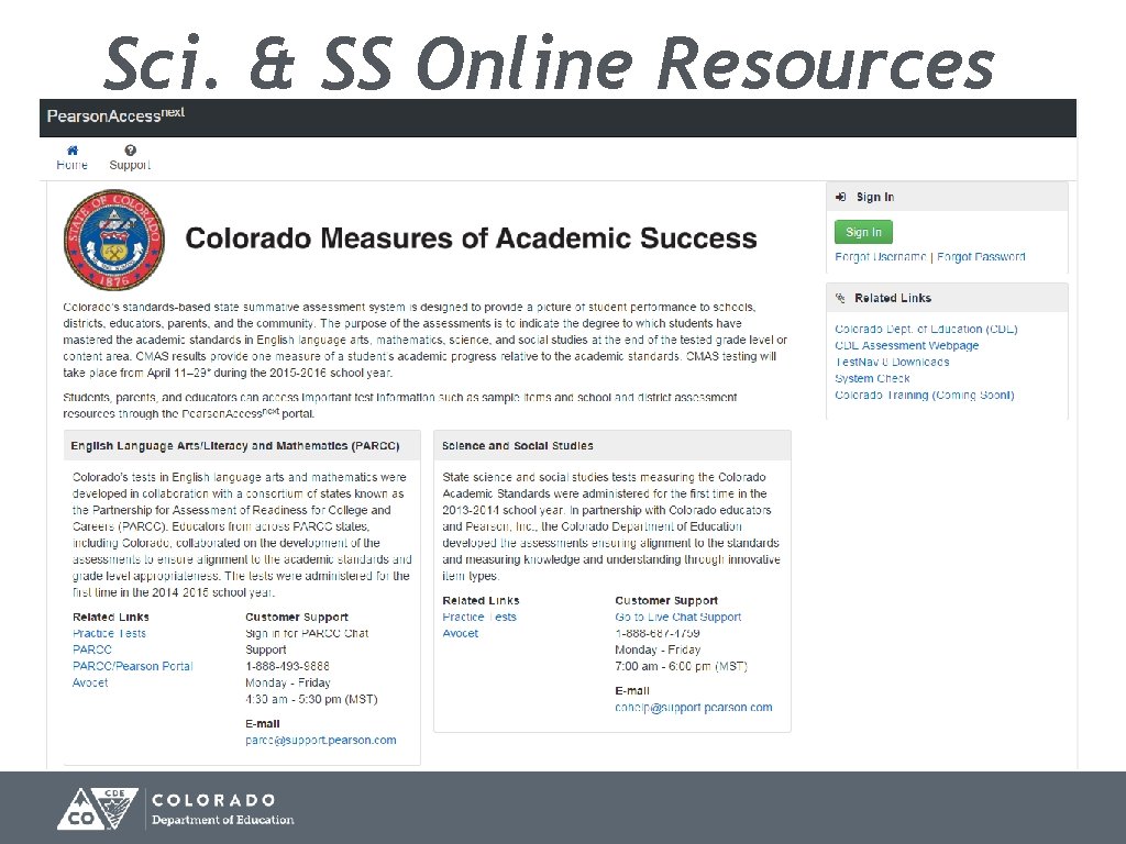 Sci. & SS Online Resources 