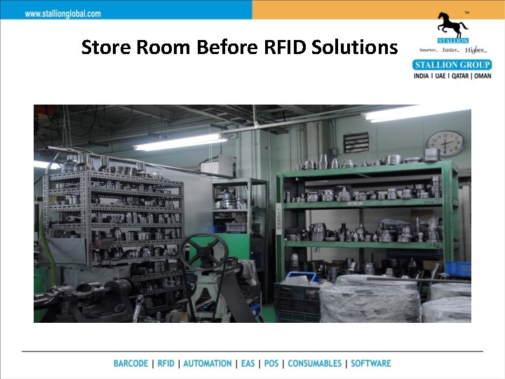 Store Room Before RFID Solutions 