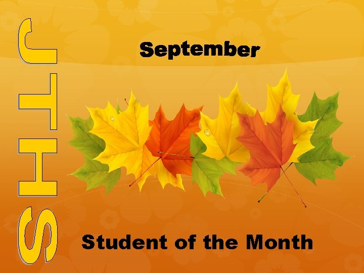 Student of the Month 