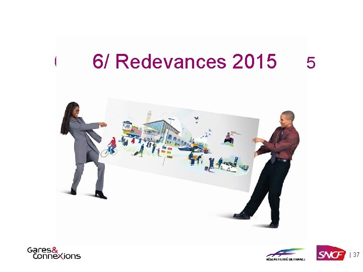6/ Redevance de la gare 6/ Redevances 2015 | 37 