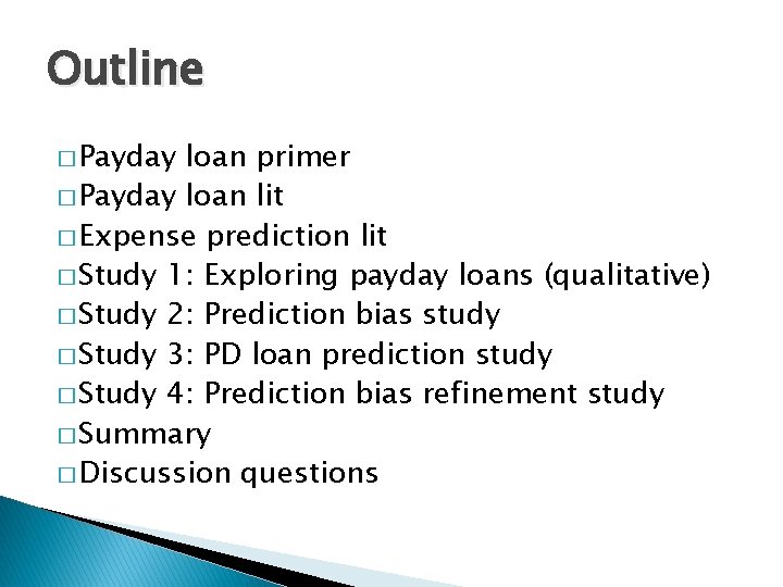 payday advance lending products designed for unemployment