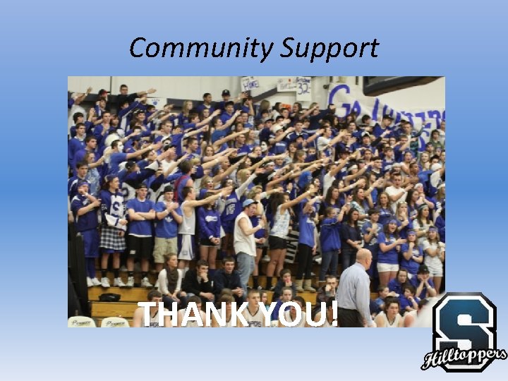 Community Support THANK YOU! 