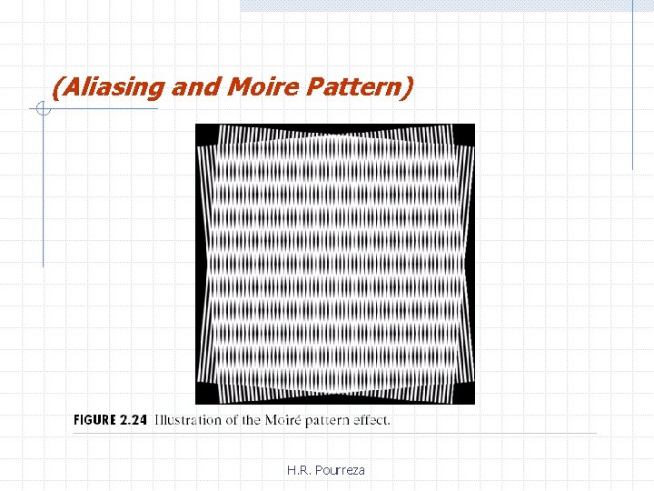 (Aliasing and Moire Pattern) H. R. Pourreza 