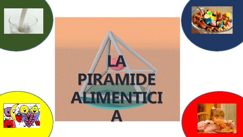 LA PIRAMIDE ALIMENTICI A 