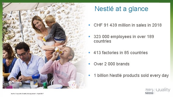 0 1 / 0 3 / 2 0 2 1 Nestlé at a glance