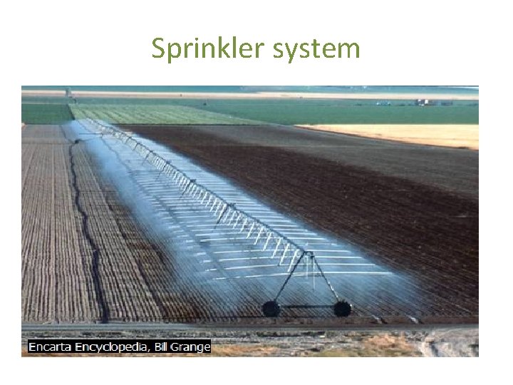 Sprinkler system 