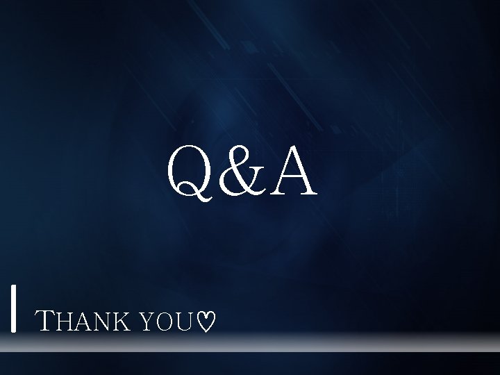 Q&A THANK YOU♡ 