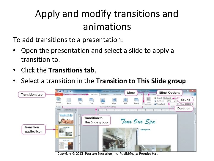 Microsoft Office 2010 Power Point Workshop 3 Applying