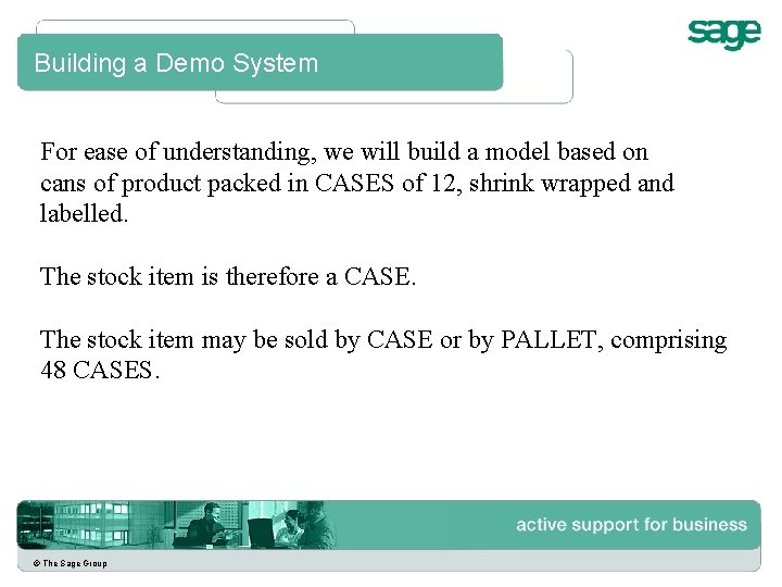 Building a Demo System For ease of understanding, we will build a model based