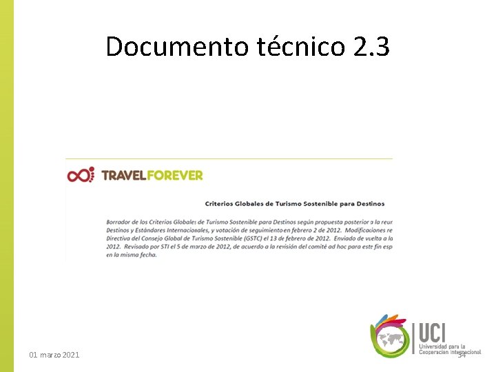 Documento técnico 2. 3 01 marzo 2021 34 